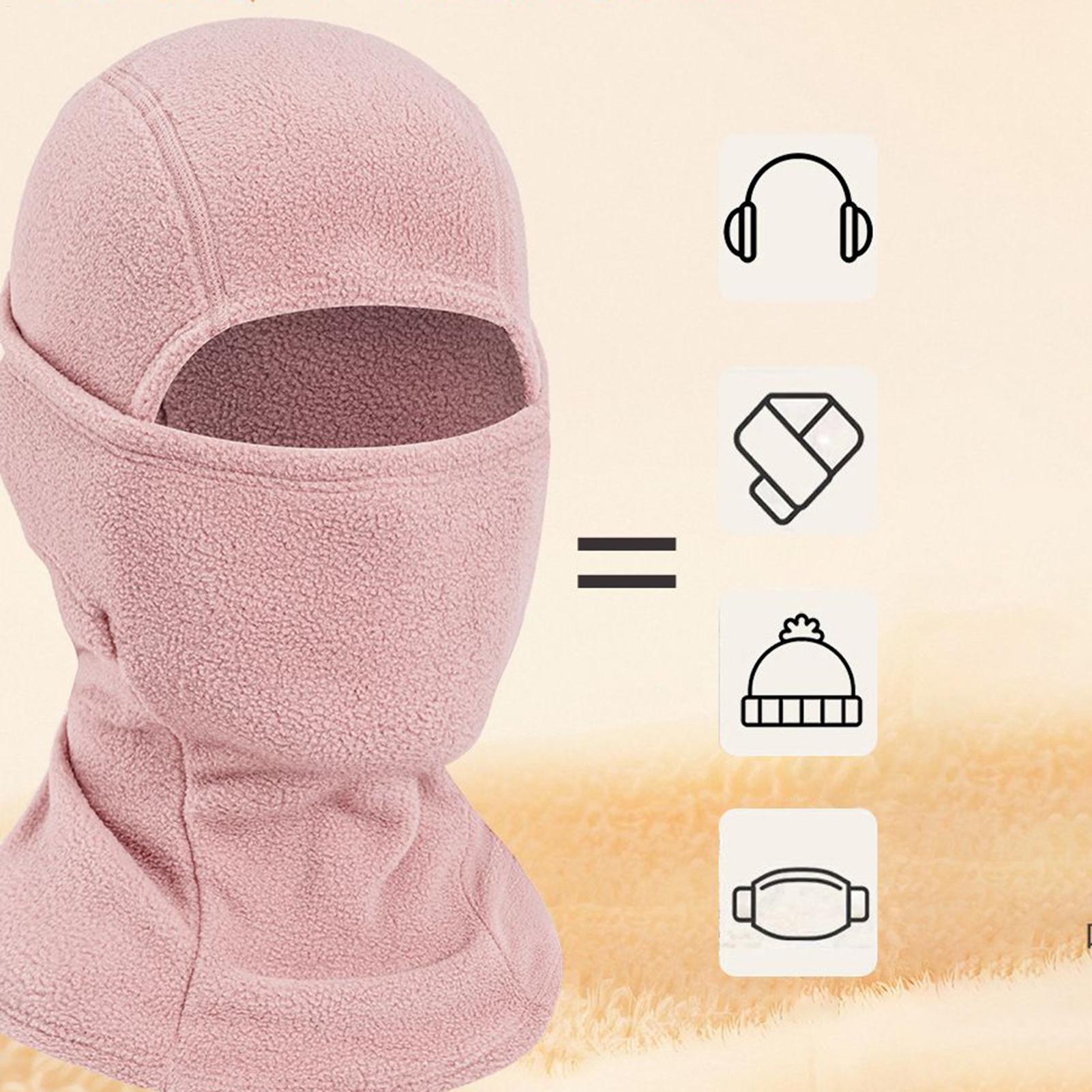 Winter Cycling Commute Gear - Winter Face Masque Neck Warmer Hood