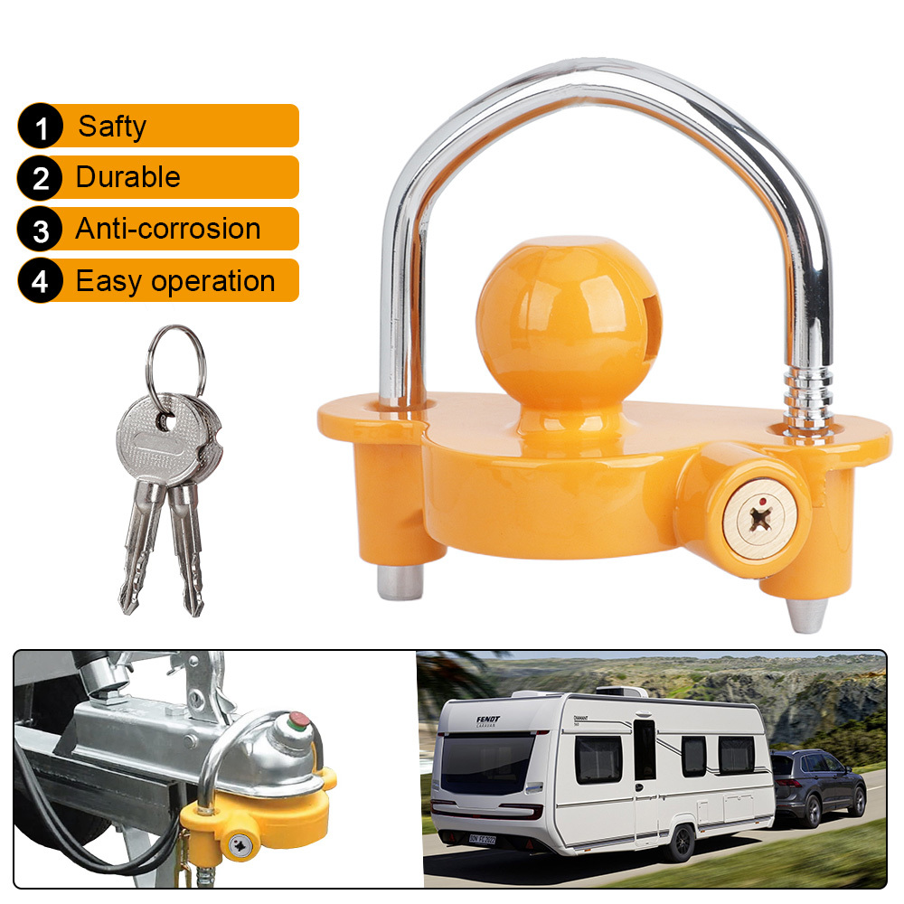 U-Bolt Trailer Ball Lock Unive - U Lock Heavy Duty 评论和价格