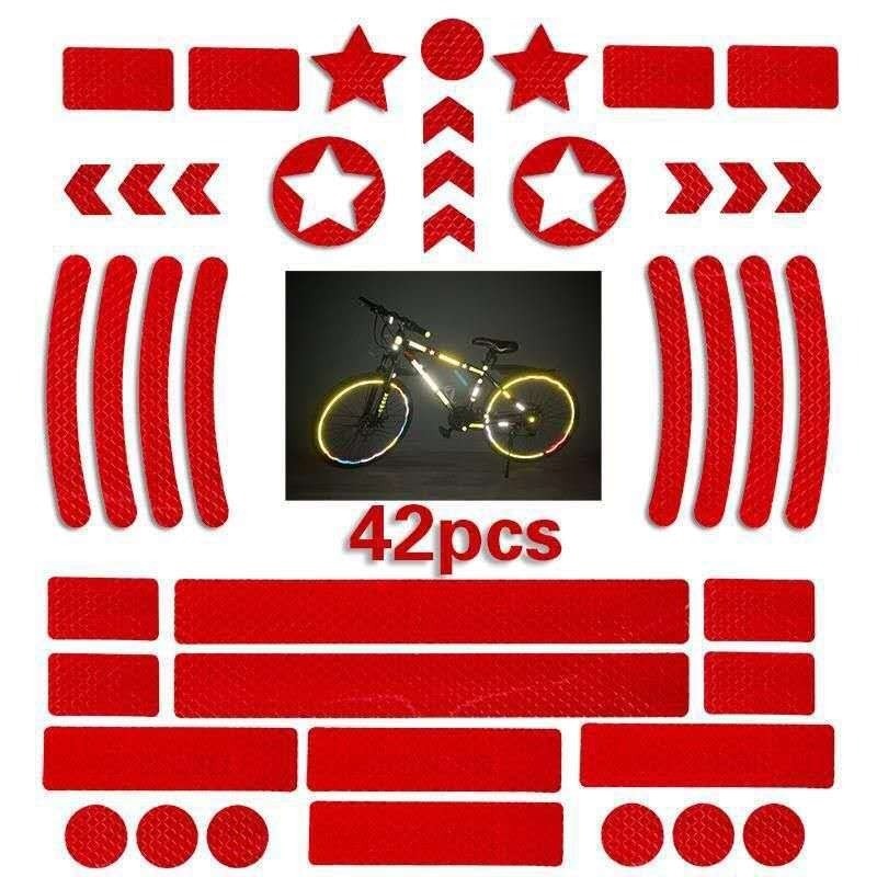 42Pcs/set Self-adhesive Reflec - Spoke Reflector Set 评论和价格