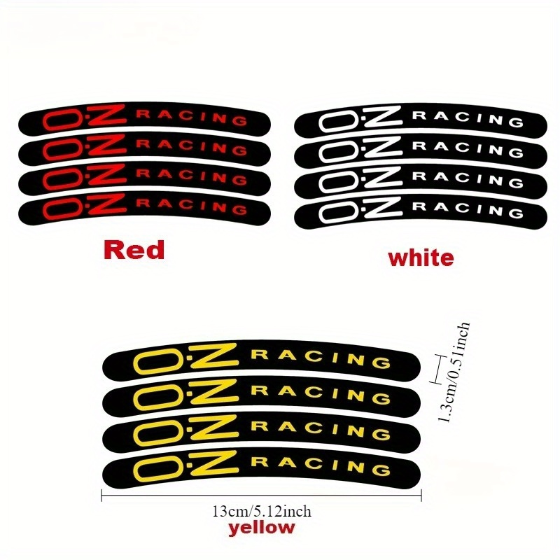 4pcs Set Car Reflective Sticke - Spoke Reflector Set 评论和价格