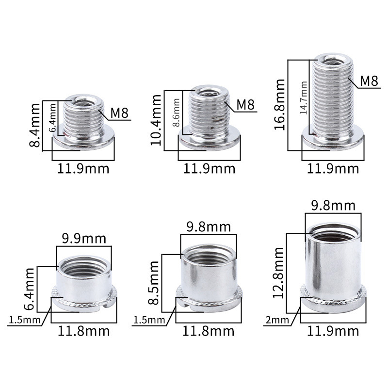 5 Pair Chainring Bolts for Bik - Cycling Loop 评论和价格