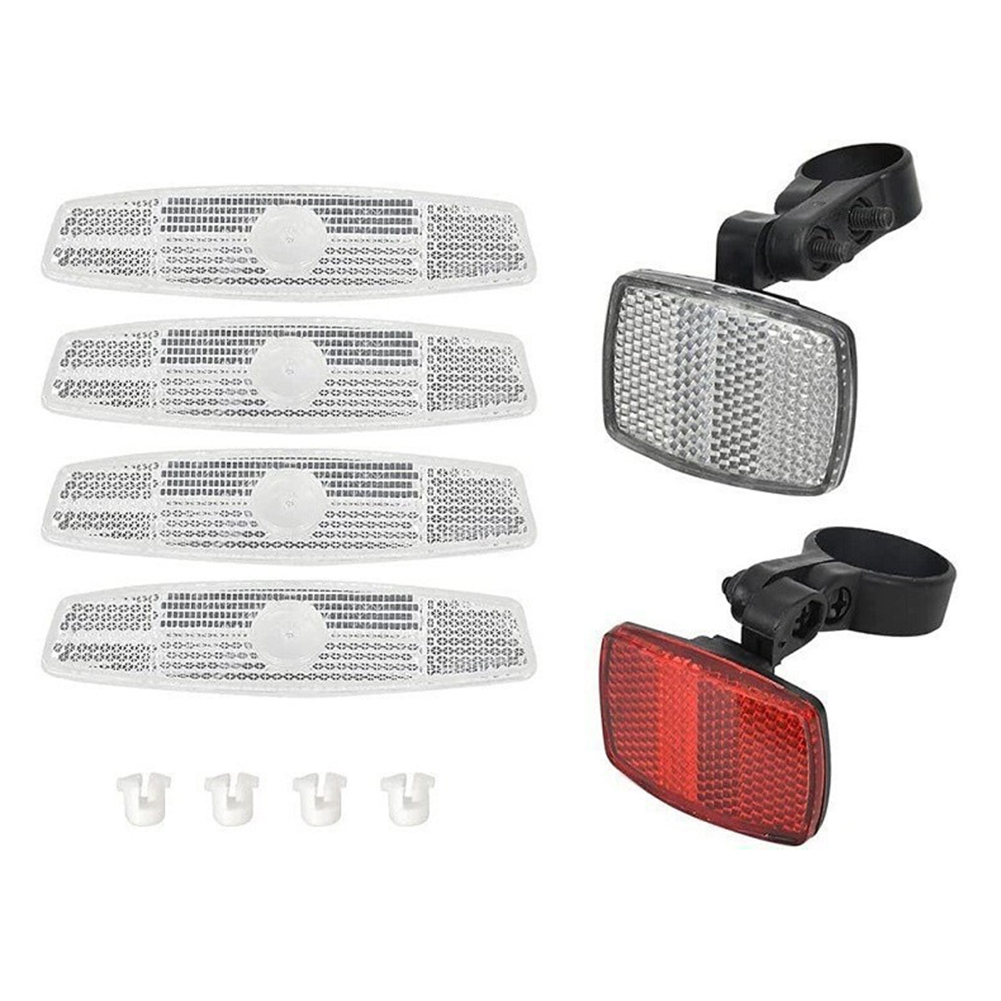 Enhance Visibility Front Rear  - Spoke Reflector Set 评论和价格