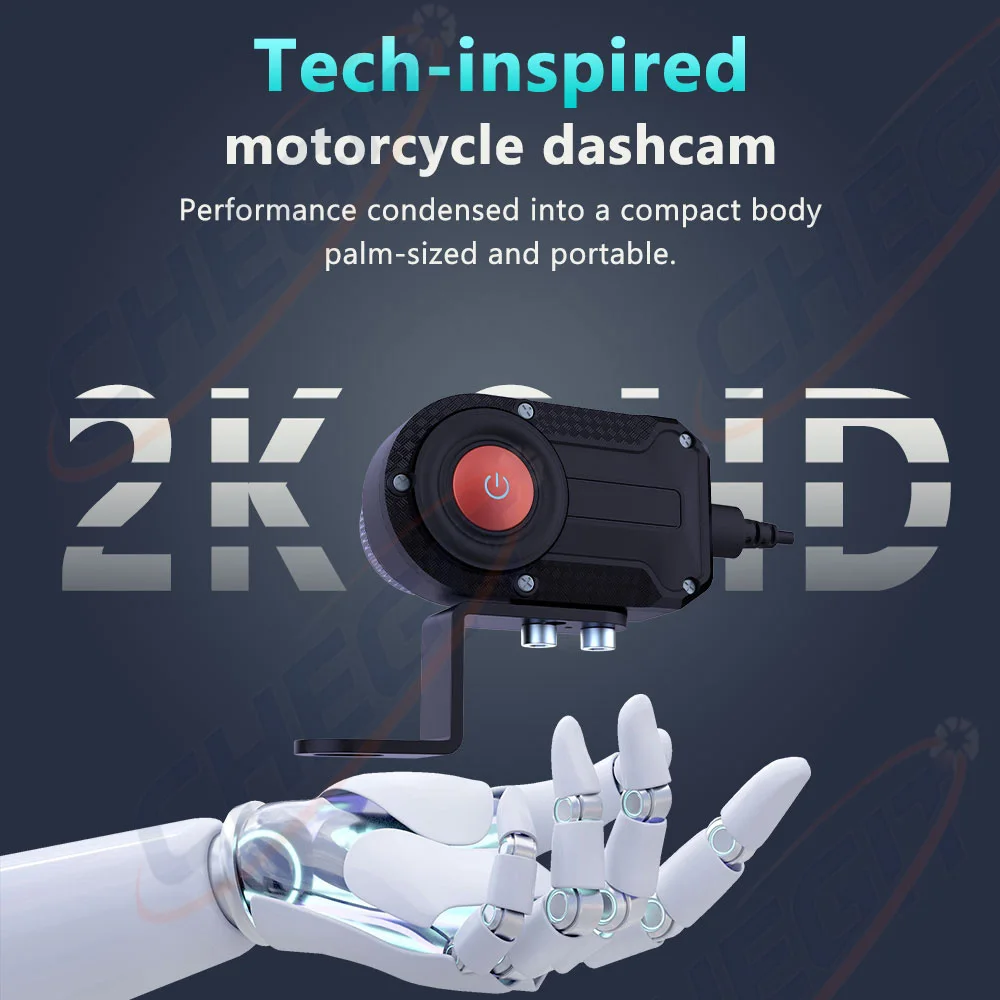 New 2K HD Motorcycle DVR WiFi  - Cycling Loop 评论和价格
