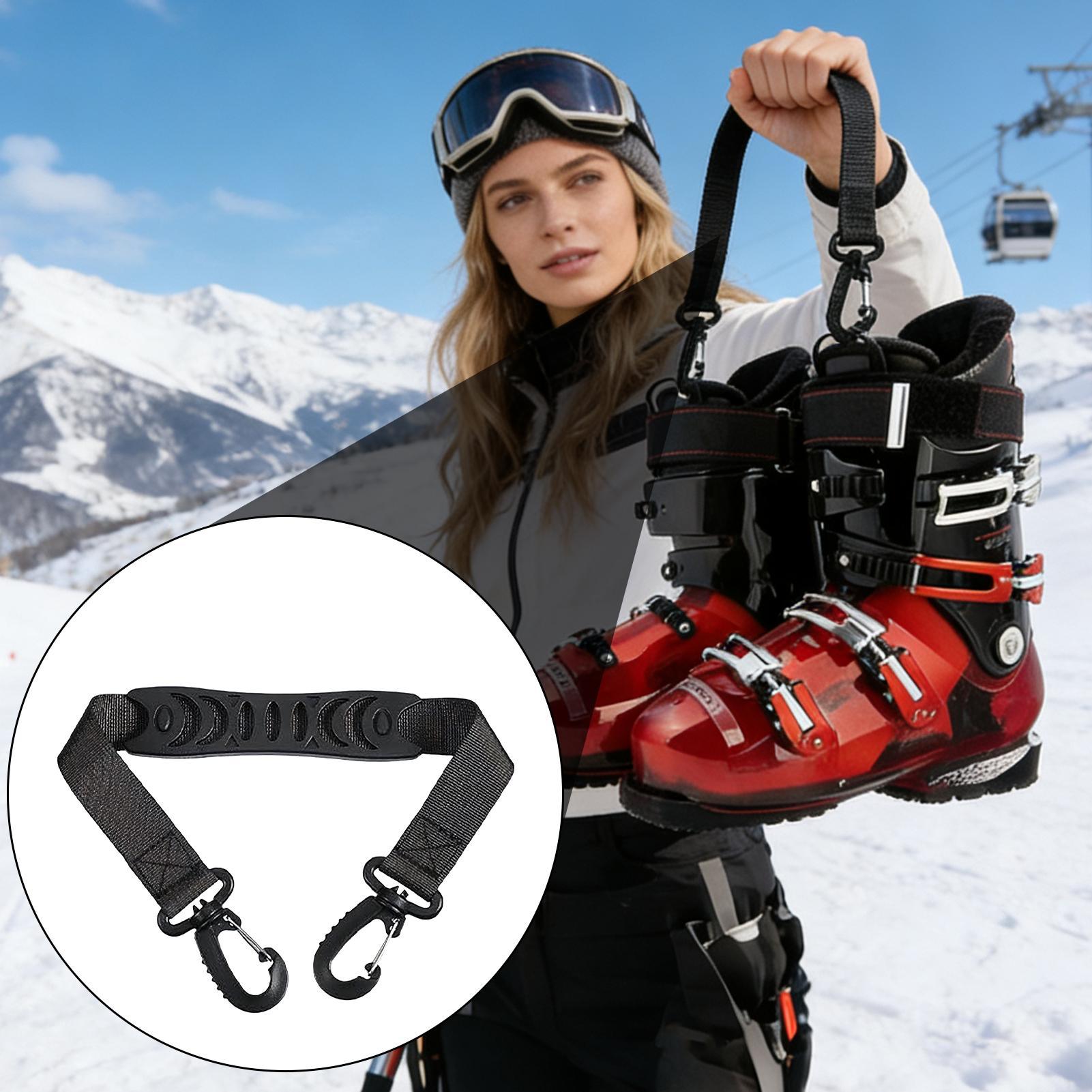Ski Boot Straps For Carrying W - Winter Cycling Commute Gear 评论和价格