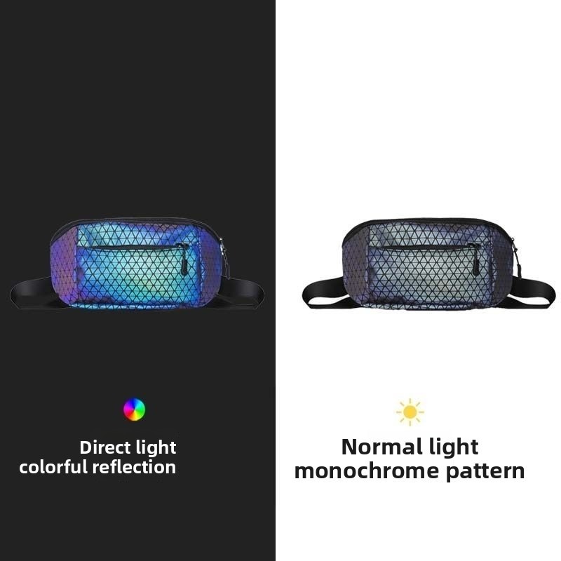 Reflective Crossbody Bag Multi - Cycling Commuter Backpack 评论和价格