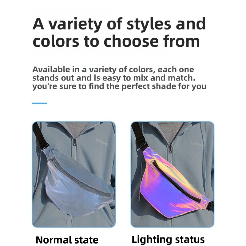 Reflective Crossbody Bag Multi - Cycling Commuter Backpack 评论和价格