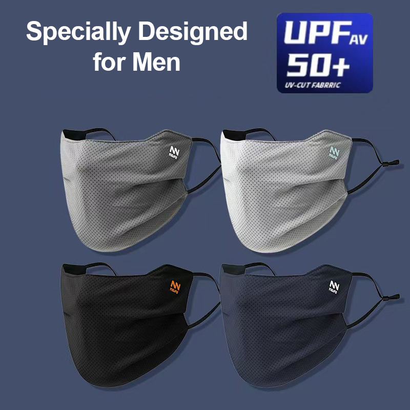 Sun Face Mask Men Cycling Fish - Cycling Loop 评论和价格
