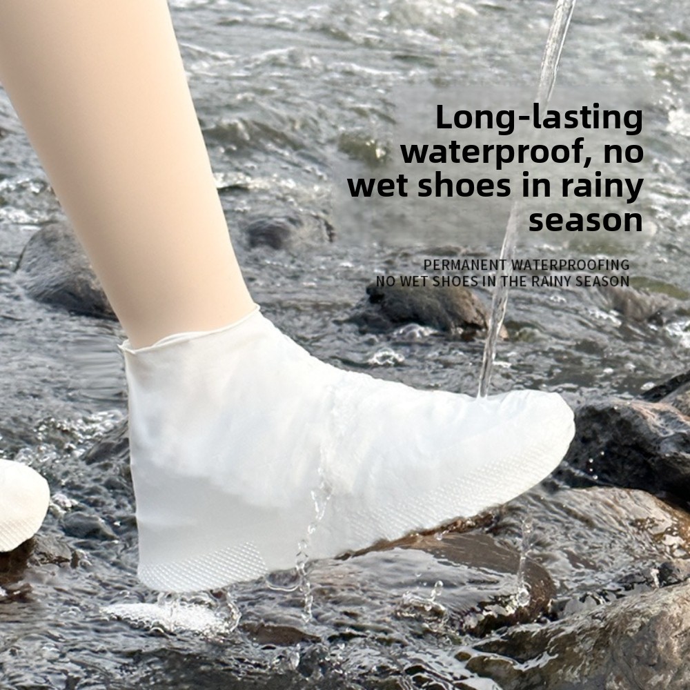 Thick Silicone Rain Boot Cover - Waterproof Cycling Commute 评论和价格