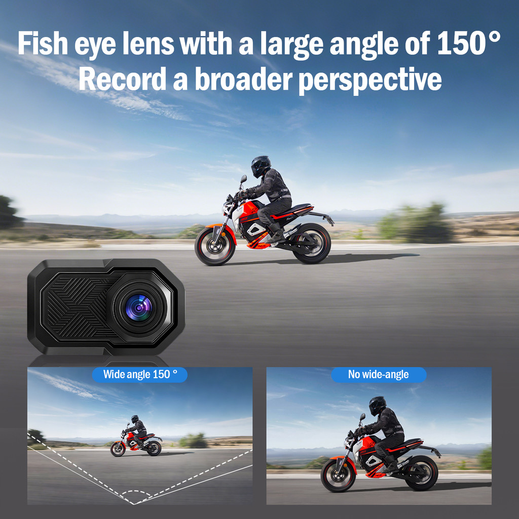 Motorcycle Dash Cam 2K Full HD - Cycling Loop 评论和价格