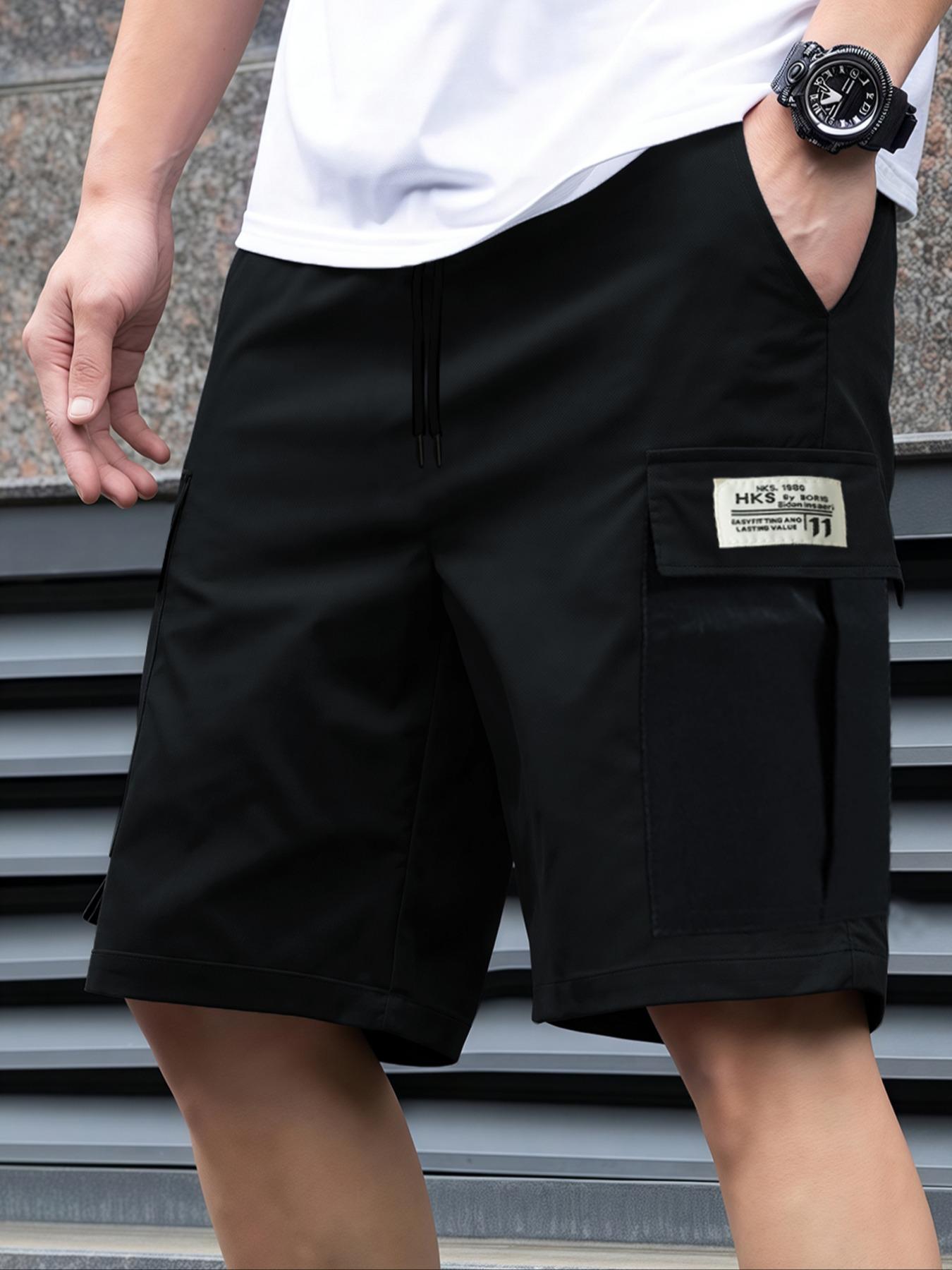Men's Plain Casual Sports Shor - Cycling Commute Pants 评论和价格
